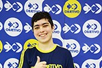 Cerimônia de premiação dos alunos do Objetivo medalhistas na OBA, na OBR e na OBI
