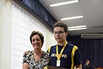 43 medalhas de ouro, prata e bronze na OPF: Vitor Tamae melhor nota geral do Ensino Médio