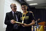 43 medalhas de ouro, prata e bronze na OPF: Vitor Tamae melhor nota geral do Ensino Médio