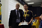 43 medalhas de ouro, prata e bronze na OPF: Vitor Tamae melhor nota geral do Ensino Médio