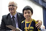 43 medalhas de ouro, prata e bronze na OPF: Vitor Tamae melhor nota geral do Ensino Médio