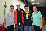 43 medalhas de ouro, prata e bronze na OPF: Vitor Tamae melhor nota geral do Ensino Médio