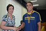 43 medalhas de ouro, prata e bronze na OPF: Vitor Tamae melhor nota geral do Ensino Médio
