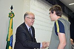 43 medalhas de ouro, prata e bronze na OPF: Vitor Tamae melhor nota geral do Ensino Médio