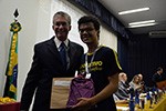 43 medalhas de ouro, prata e bronze na OPF: Vitor Tamae melhor nota geral do Ensino Médio