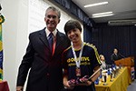 43 medalhas de ouro, prata e bronze na OPF: Vitor Tamae melhor nota geral do Ensino Médio