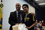 43 medalhas de ouro, prata e bronze na OPF: Vitor Tamae melhor nota geral do Ensino Médio