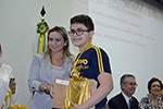 43 medalhas de ouro, prata e bronze na OPF: Vitor Tamae melhor nota geral do Ensino Médio