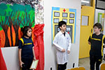 OBJETIVO ON: alunos nos preparativos para a mostra de trabalhos interdisciplinares                  